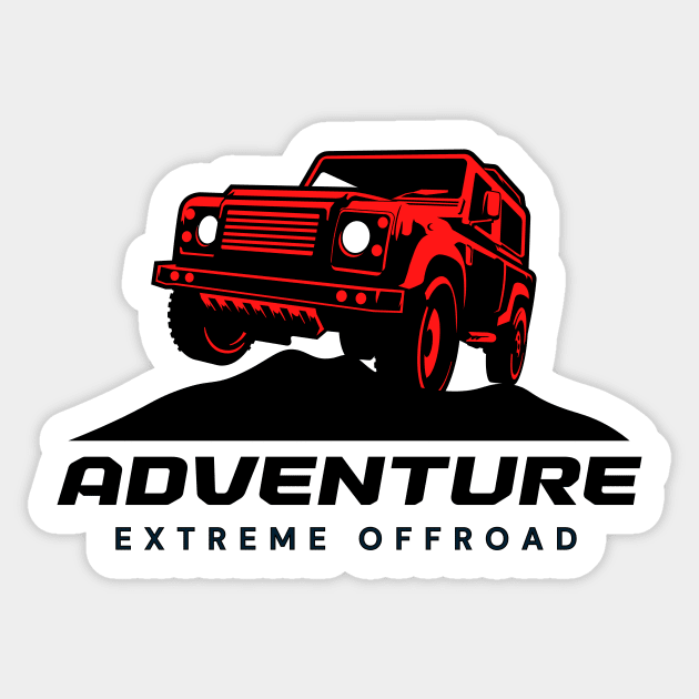 Extreme Offroad Sticker by MOTOSHIFT